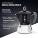 Bialetti New Moka Induction Noir 6 Tasses 