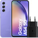 Samsung Galaxy A54 128GB Purple 5G + Samsung Fast Charger Black Main Image