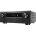 Denon AVC-X4800H Black left side