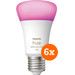 Philips Hue White and Color E27 1100lm 6-pack Main Image