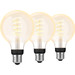 Philips Hue Filamentlamp White Ambiance Globe E27 3-pack Main Image