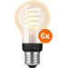 Philips Hue Filament White Ambiance Standaard 6-pack Main Image