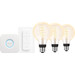 Philips Hue Filament White Ambiance Globe 3-Pack Starter Pack Main Image