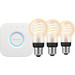 Philips Hue Filament White Ambiance Standaard 3-Pack + Bridge Main Image