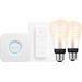 Philips Hue Filament White Ambiance Edison 2-pack Starter Pack Main Image