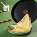 Tefal Renew On Ceramic Crepe Pan 25cm Black product in use