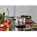 Tefal Secure 5 Trendy Pressure Cooker 6L + Steam Insert product in use