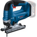 Bosch Professional GST 18V-125 B + 4,0 Ah accu en lader voorkant