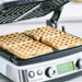 GreenPan Elite Contactgrill Blue Haze product in gebruik