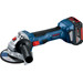 Bosch Professional GWS 18V-7 + 4,0 Ah accu (2x) 