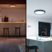 Philips Hue Aurelle paneellamp White Ambiance rond zwart visual leverancier