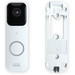 Blink Video Doorbell White + Sync Module front