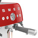 SMEG EGF03RDEU Rood detail