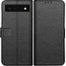 Just in Case Wallet Google Pixel 6a Book Case Black 