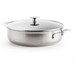 KitchenAid Stainless Steel Hapjespan met deksel 28 cm Main Image