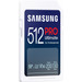 Samsung PRO Ultimate 512GB (2023) SDXC + USB Reader left side