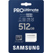 Samsung PRO Ultimate 512 GB (2023) microSDXC + SD Adapter 