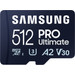 Samsung PRO Ultimate 512 GB (2023) microSDXC + SD Adapter 