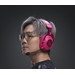 Logitech G PRO X 2 LIGHTSPEED Wireless Gaming Headset Pink product in use