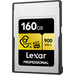 Lexar Professional GOLD 160GB CFexpress Type A right side