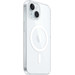 Apple iPhone 15 Back Cover with MagSafe Transparent back