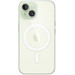 Apple iPhone 15 Back Cover with MagSafe Transparent back