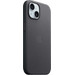 Apple iPhone 15 FineWoven Back Cover met MagSafe Zwart achterkant