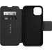 Otterbox Strada Apple iPhone 15 Plus Book Case Cuir Noir avec MagSafe Main Image