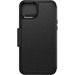 Otterbox Strada Apple iPhone 15 Plus Book Case Cuir Noir avec MagSafe 