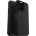 Otterbox Strada Apple iPhone 15 Pro Max Book Case Leer Zwart Met MagSafe achterkant