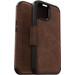 Otterbox Strada Apple iPhone 15 Book Case Cuir Brun avec MagSafe côté droit