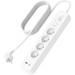 Belkin Surge Protection 4 Outlet 2m USB-C white 