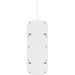 Belkin Surge Protection 6 Outlet 2m USB-C White 