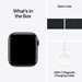 Apple Watch SE (2022) 4G 44 mm Minuit Aluminium Boucle Sport 