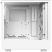 NZXT H5 Flow RGB - Blanc - Modèle 2023 côté gauche