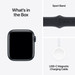 Apple Watch SE (2022) 4G 40 mm Minuit Aluminium Bracelet Sport S/M visuel fournisseur