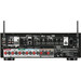 Denon AVR-X1800H DAB Black back