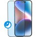 BlueBuilt Apple iPhone 15 Pro Max Protège-écran avec Filtre Anti-lumière Bleue Verre Main Image