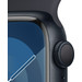 Apple Watch Series 9 41mm Midnight Aluminum Sport Band S/M detail