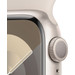 Apple Watch Series 9 41mm Starlight Aluminum Sport Band S/M detail