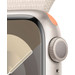 Apple Watch Series 9 41 mm Lumière Stellaire Aluminium Boucle Sport détail