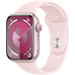 Apple Watch Series 9 45mm Pink Aluminum Sport Band S/M Main Image