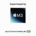 Apple MacBook Pro 14'' (2023) M3 (8 core CPU/10core GPU) 16GB/1TB Spacegrijs AZERTY visual leverancier