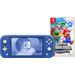 Nintendo Switch Lite Blauw + Super Mario Bros. Wonder Main Image