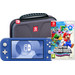 Nintendo Switch Lite Blauw + Super Mario Bros. Wonder + Beschermhoes Main Image