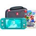 Nintendo Switch Lite Turquoise + Super Mario Bros. Wonder + Beschermhoes Main Image