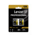 Lexar Professional 1800x GOLD 128GB SDXC - Duo Pack packaging