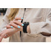 BlueBuilt Silicone Watch Strap Black for Apple Watch 40/41/42mm product in use