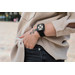 BlueBuilt Milanese Watch Strap Black for Apple Watch 40/41/42mm product in use