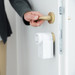 Nuki Smart Lock - Wit product in gebruik